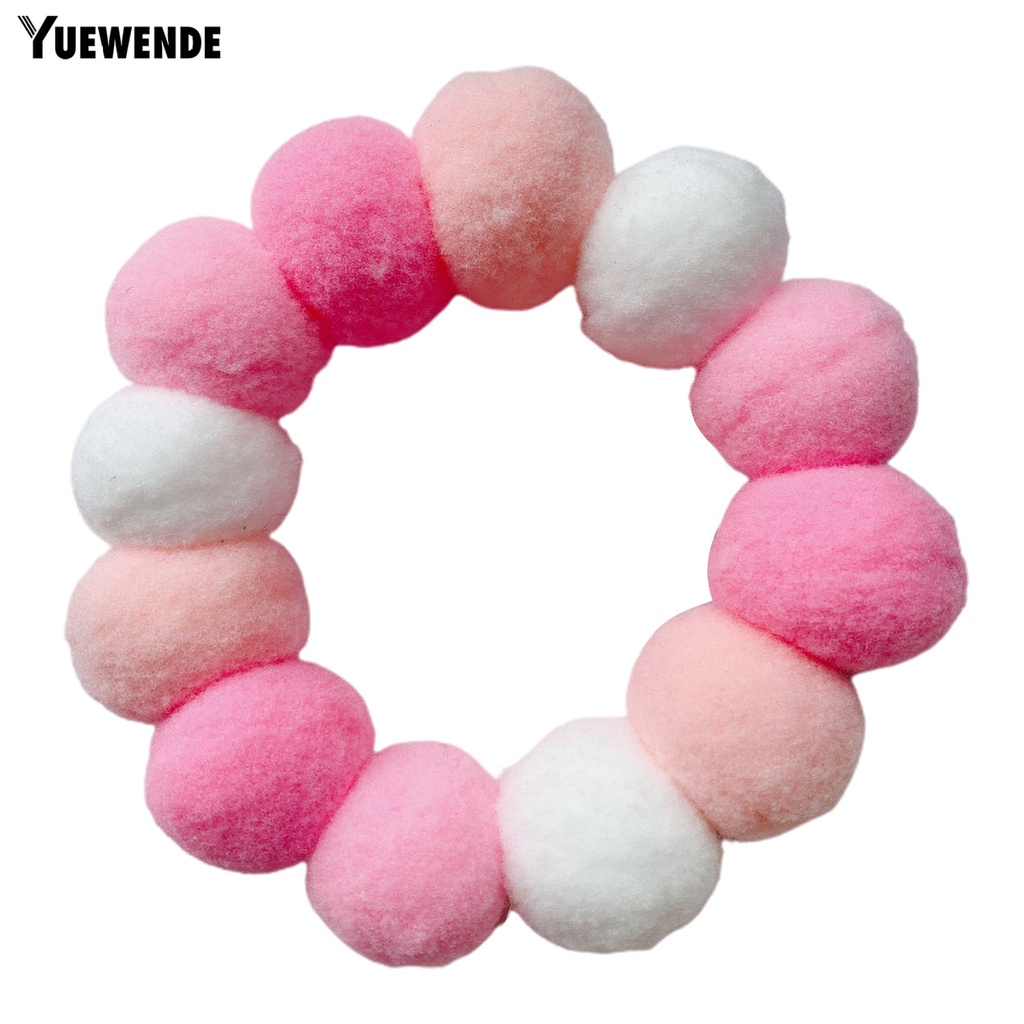 Vòng Cổ Gắn Quả Bông Nhiều Màu Sắc Dành Cho Thú Cưng Chụp Ảnh