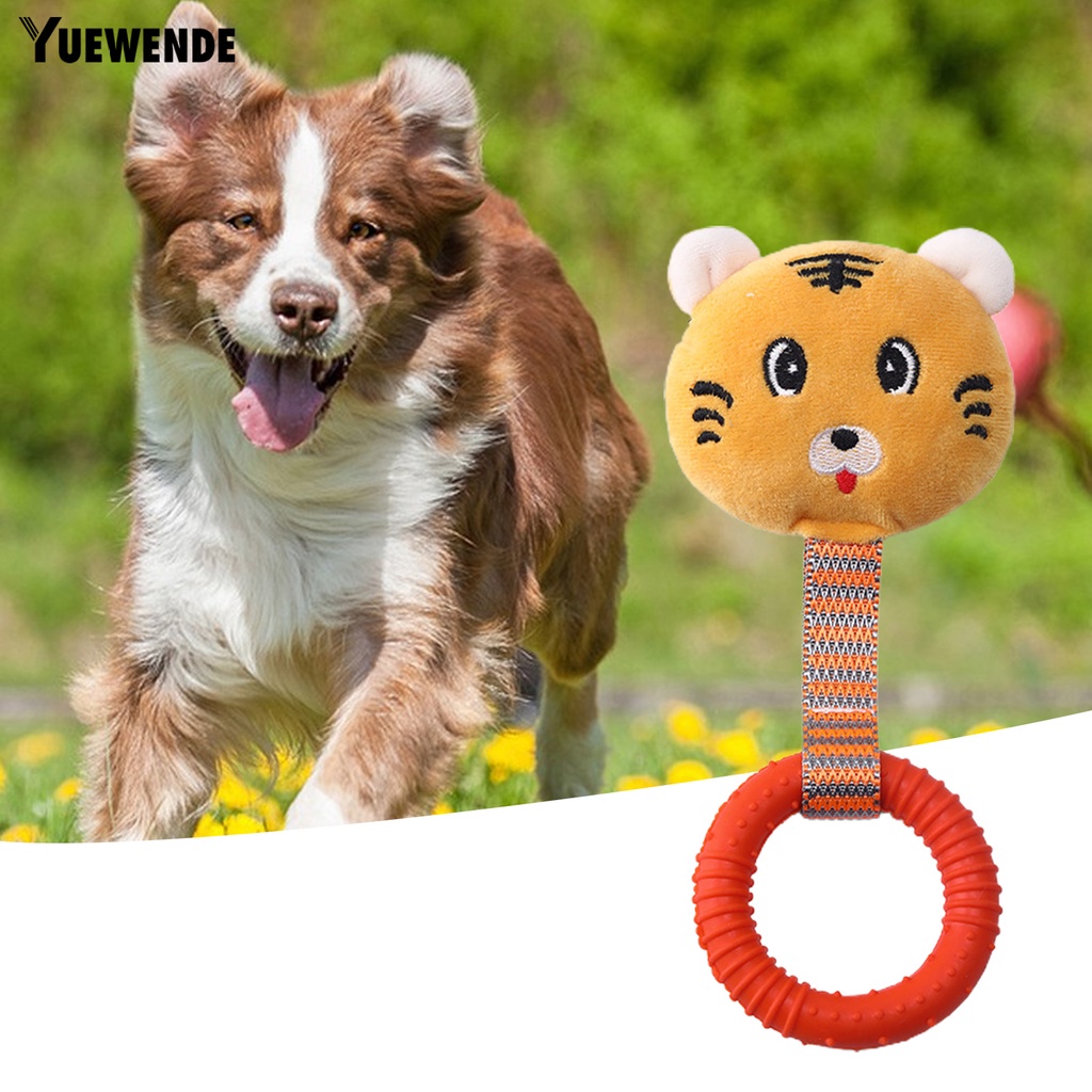 Yr.t Đồ Chơi Thú Nhồi Bông Tích Hợp Âm Thanh Sáng Tạo Chống Trầy Xước Vệ Sinh Răng Cho Cún Cưng