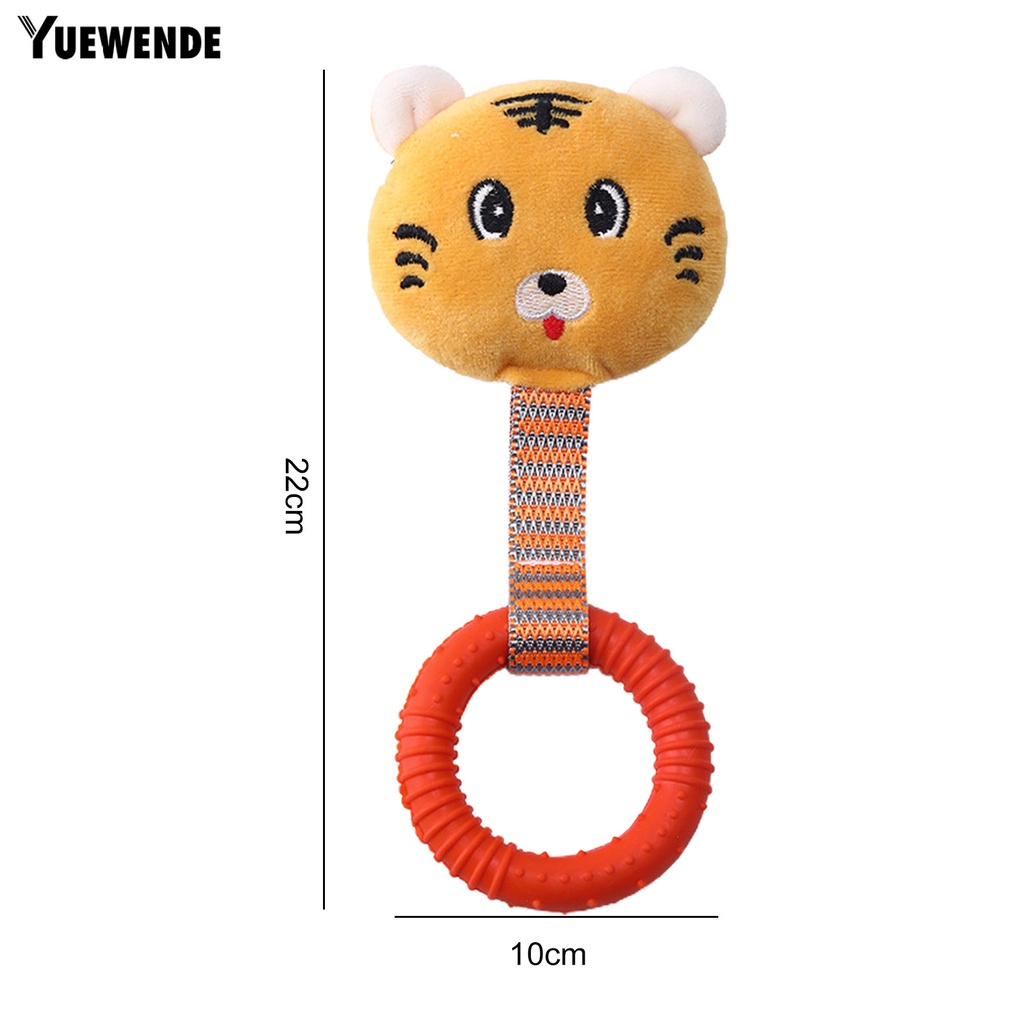 Yr.t Đồ Chơi Thú Nhồi Bông Tích Hợp Âm Thanh Sáng Tạo Chống Trầy Xước Vệ Sinh Răng Cho Cún Cưng