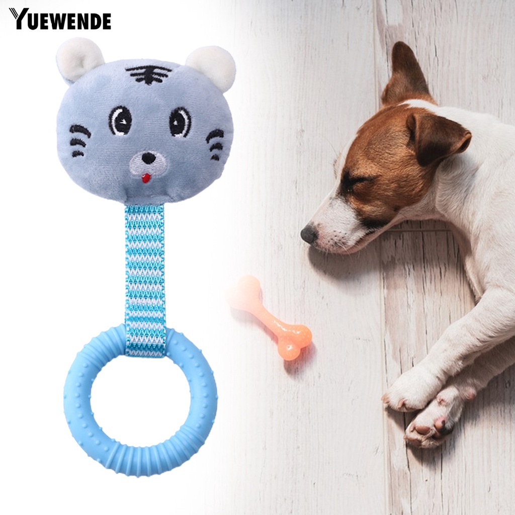 Yr.t Đồ Chơi Thú Nhồi Bông Tích Hợp Âm Thanh Sáng Tạo Chống Trầy Xước Vệ Sinh Răng Cho Cún Cưng