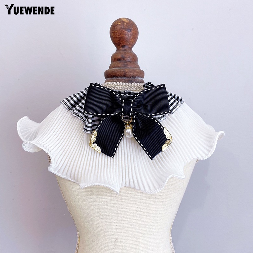 Yr.t Khăn Quàng Cổ Chống Gàu Thoáng Khí Đính Ngọc Trai Giả Mặt Hình Lưới Chống Sờn Có Thể Điều Chỉnh Cho Cún Cưng Dùng Hàng Ngày