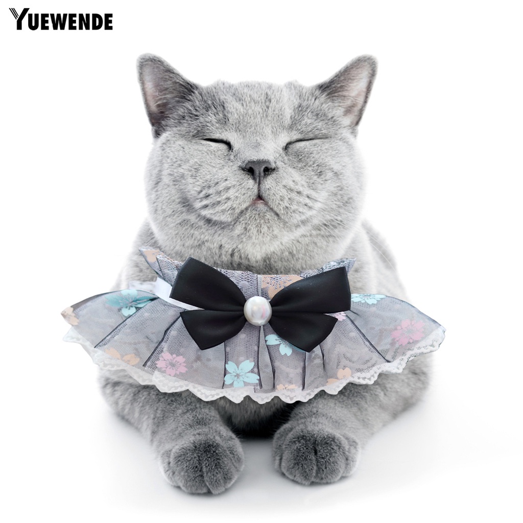 Yr.t Yếm Cổ Bandana Mềm Mại Đáng Yêu Có Thể Điều Chỉnh Cho Thú Cưng Nhỏ