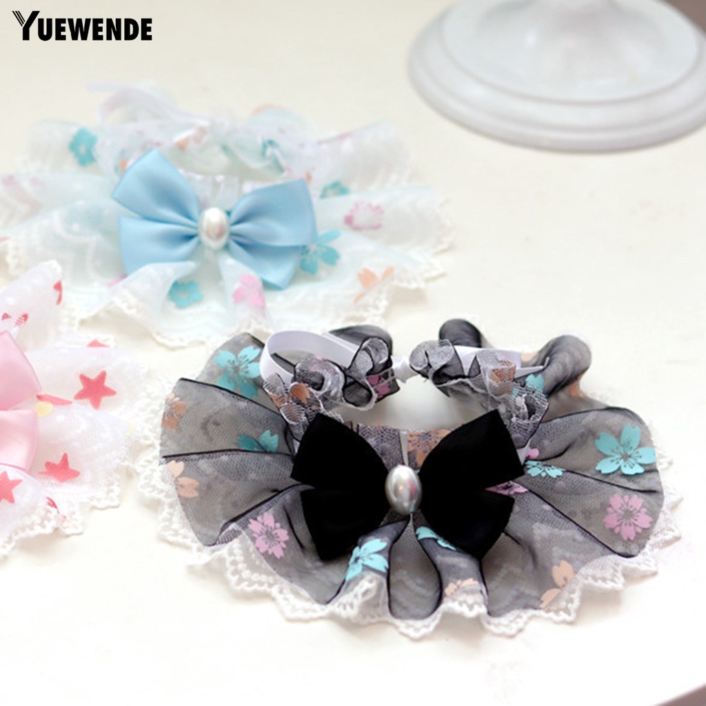 Yr.t Yếm Cổ Bandana Mềm Mại Đáng Yêu Có Thể Điều Chỉnh Cho Thú Cưng Nhỏ