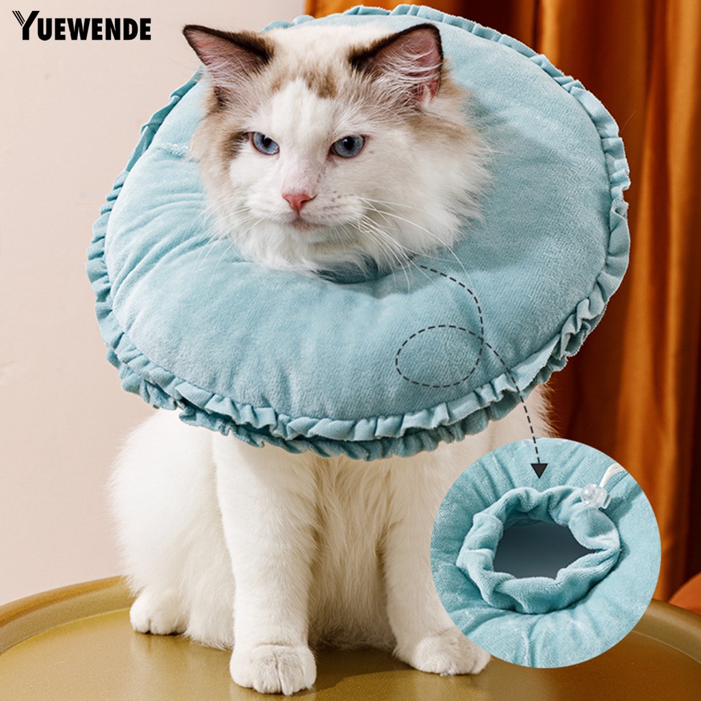 Yr.t Vòng Đeo Cổ Hình Nón Phục Hồi Da Siêu Nhẹ Chống Mài Mòn Không Gây Kích Ứng Thân Thiện Với Da Cho Thú Cưng