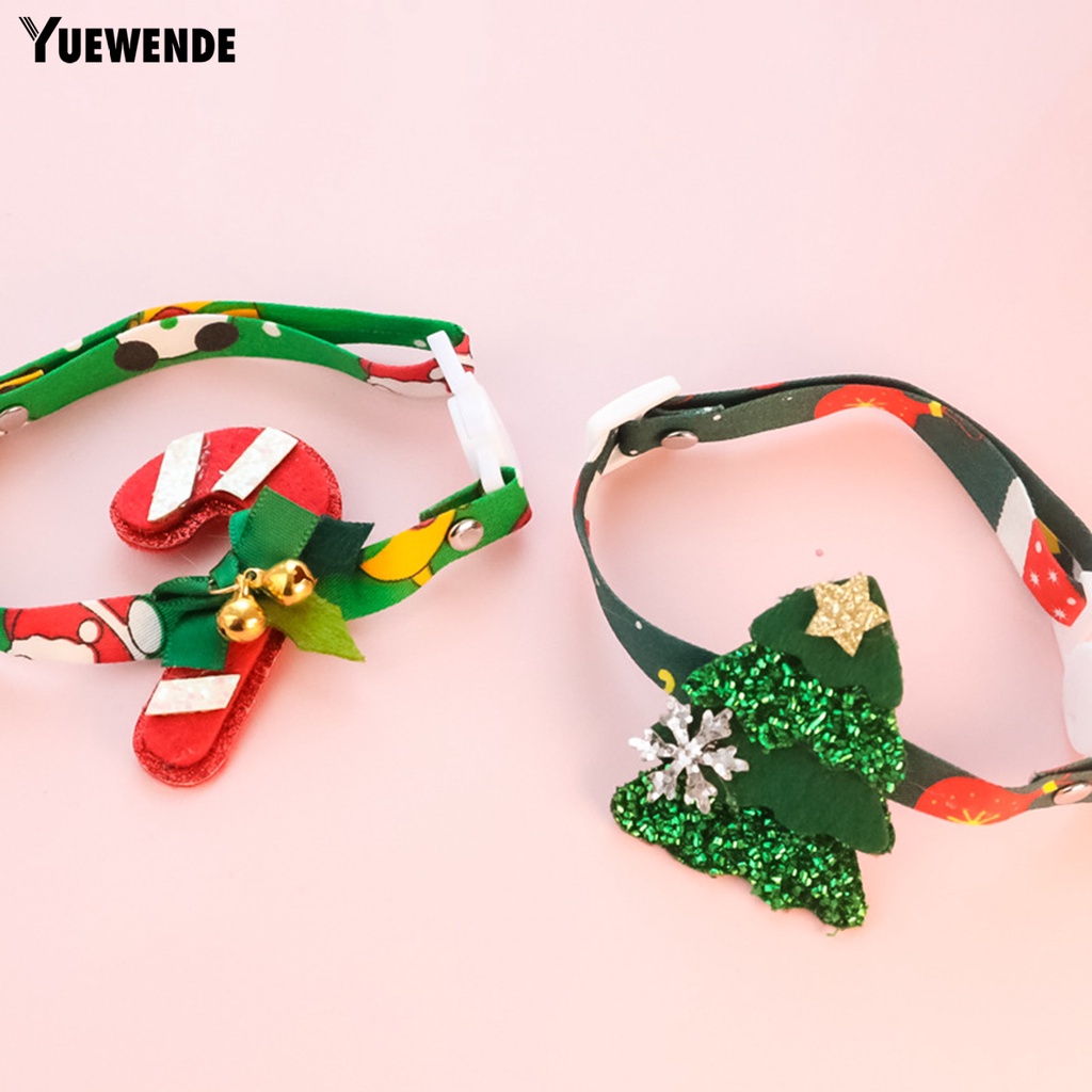 Vòng Cổ YR.T Có Thể Điều Chỉnh Họa Tiết Tinh Tế Chống Cắn Tháo Gỡ Nhanh Họa Tiết Giáng Sinh Cho Thú Cưng