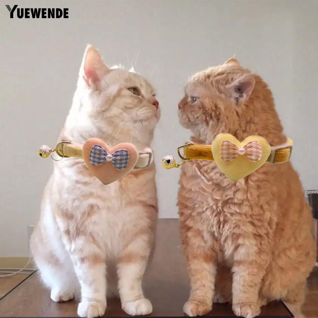 Vòng Cổ Đính Hạt Ngọc Trai Giả Mềm Mại Thoải Mái Họa Tiết Trái Tim Cho Thú Cưng