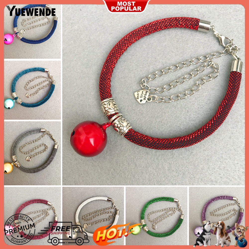 Vòng Cổ Thời Trang Gắn Chuông Có Thể Điều Chỉnh Cho Thú Cưng