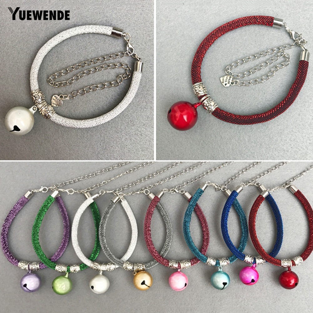 Vòng Cổ Thời Trang Gắn Chuông Có Thể Điều Chỉnh Cho Thú Cưng