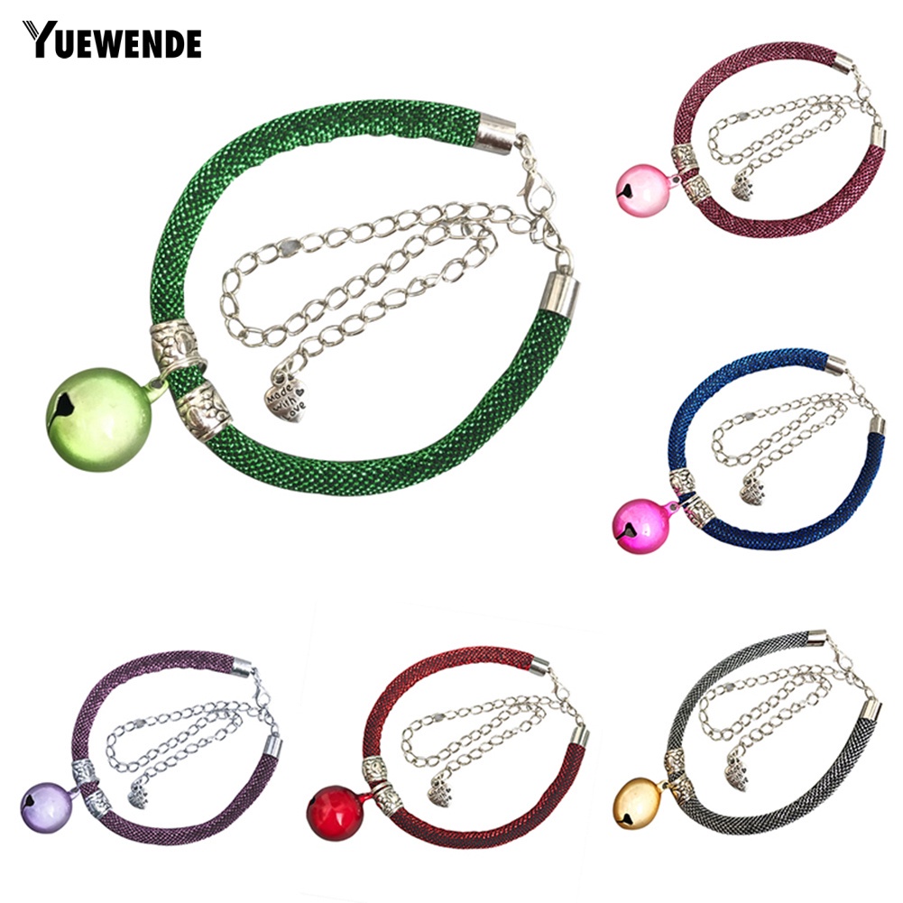 Vòng Cổ Thời Trang Gắn Chuông Có Thể Điều Chỉnh Cho Thú Cưng