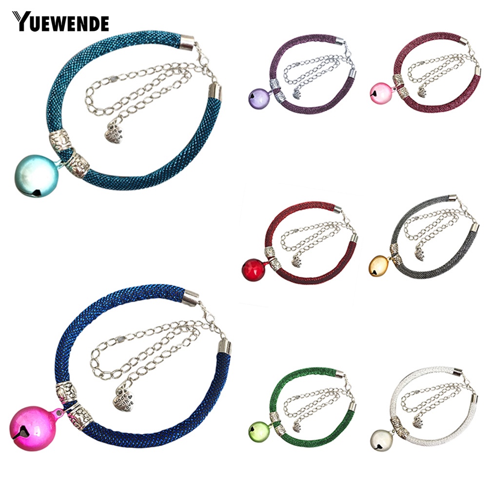 Vòng Cổ Thời Trang Gắn Chuông Có Thể Điều Chỉnh Cho Thú Cưng