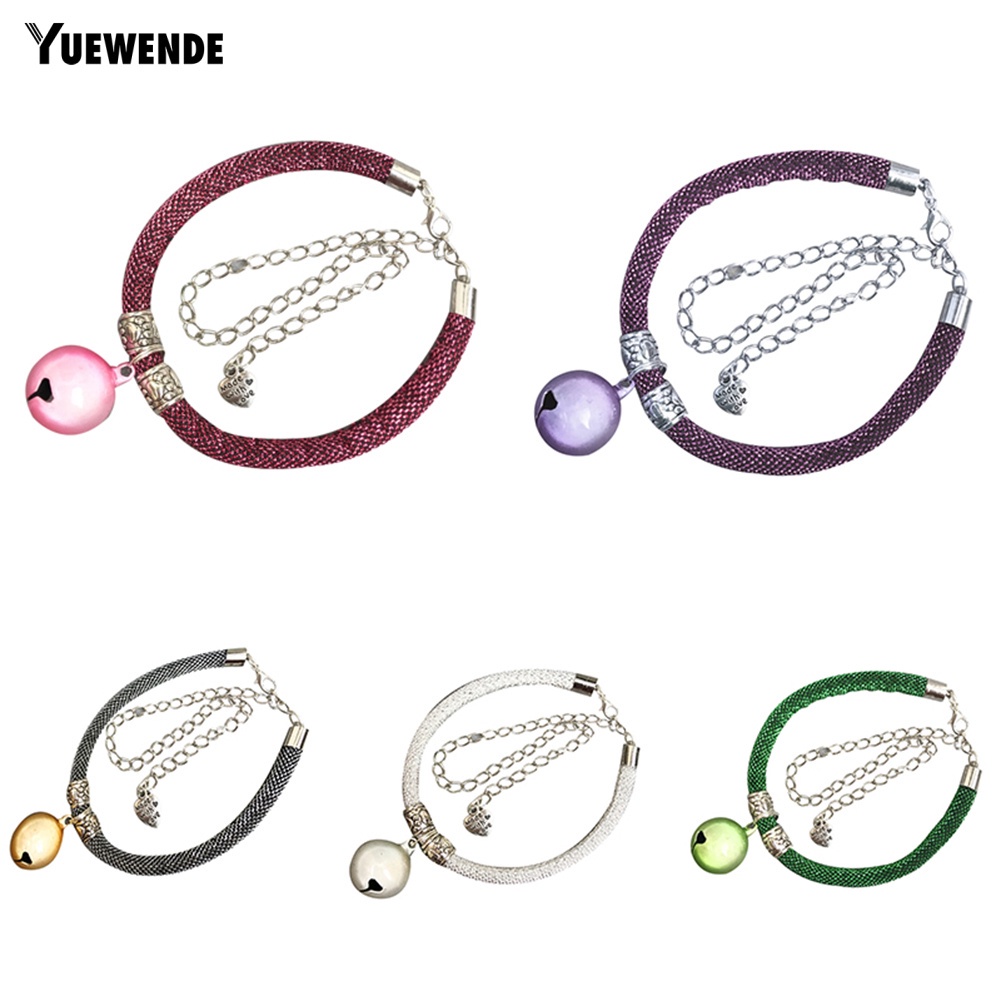 Vòng Cổ Thời Trang Gắn Chuông Có Thể Điều Chỉnh Cho Thú Cưng