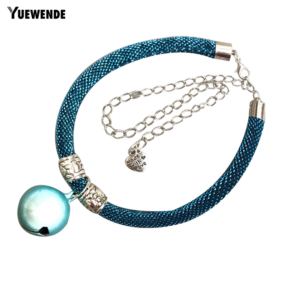 Vòng Cổ Thời Trang Gắn Chuông Có Thể Điều Chỉnh Cho Thú Cưng