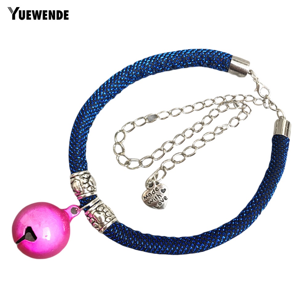 Vòng Cổ Thời Trang Gắn Chuông Có Thể Điều Chỉnh Cho Thú Cưng