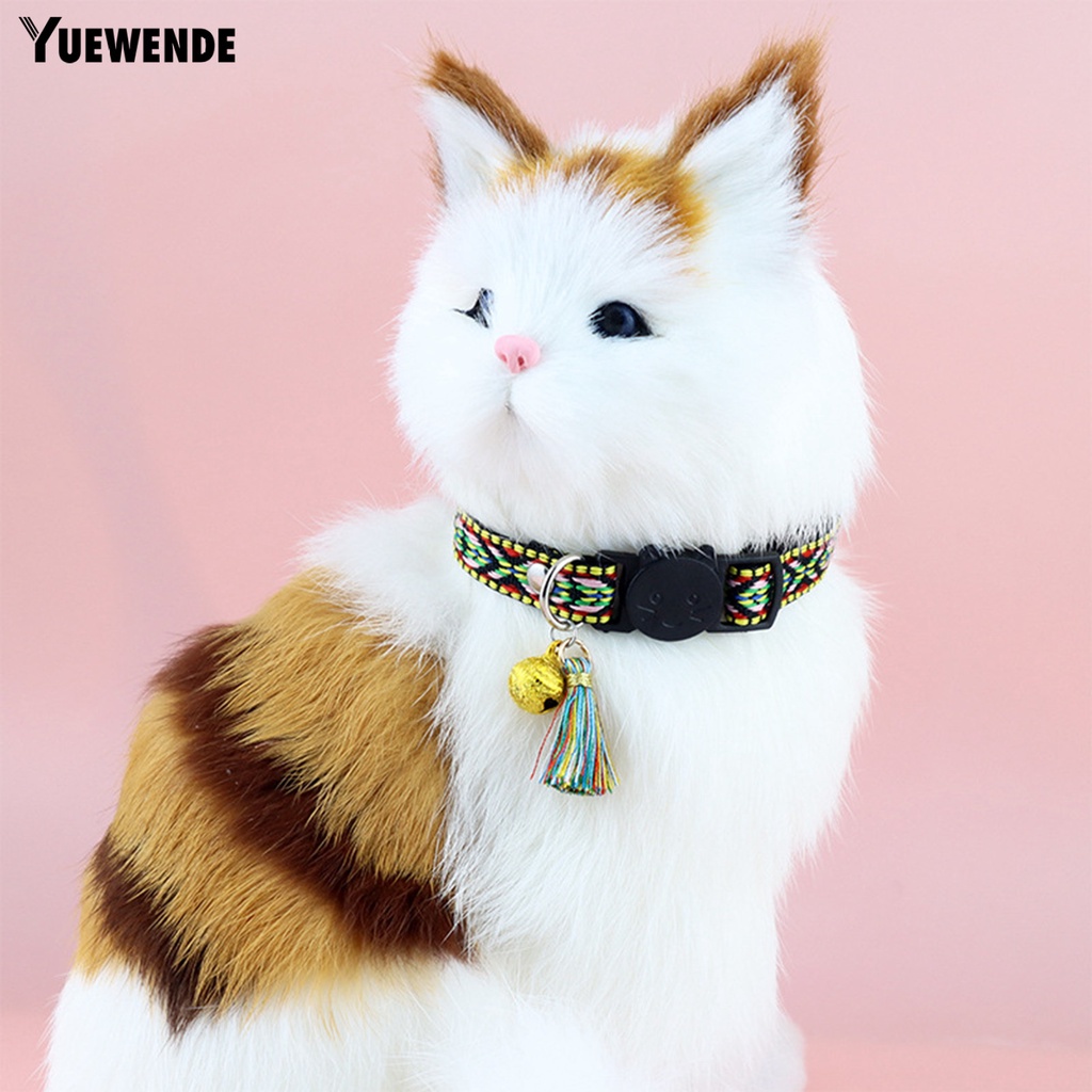 Yr.t Vòng Cổ Phối Tua Rua Bằng Polyester Không Gây Kích Ứng Thân Thiện Với Da Nhanh Chóng Dành Cho Thú Cưng