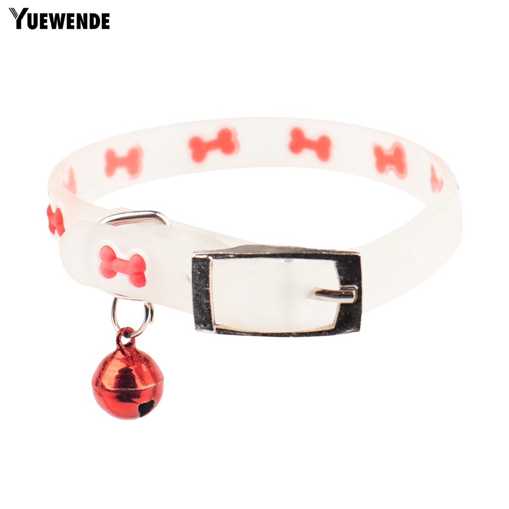 Vòng Cổ YR.T Họa Tiết Hoạt Hình Có Khóa Cài Tùy Chỉnh Thoải Mái Cho Thú Cưng