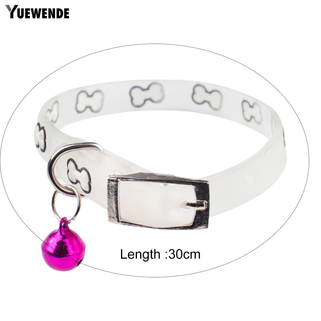 Vòng Cổ YR.T Họa Tiết Hoạt Hình Có Khóa Cài Tùy Chỉnh Thoải Mái Cho Thú Cưng