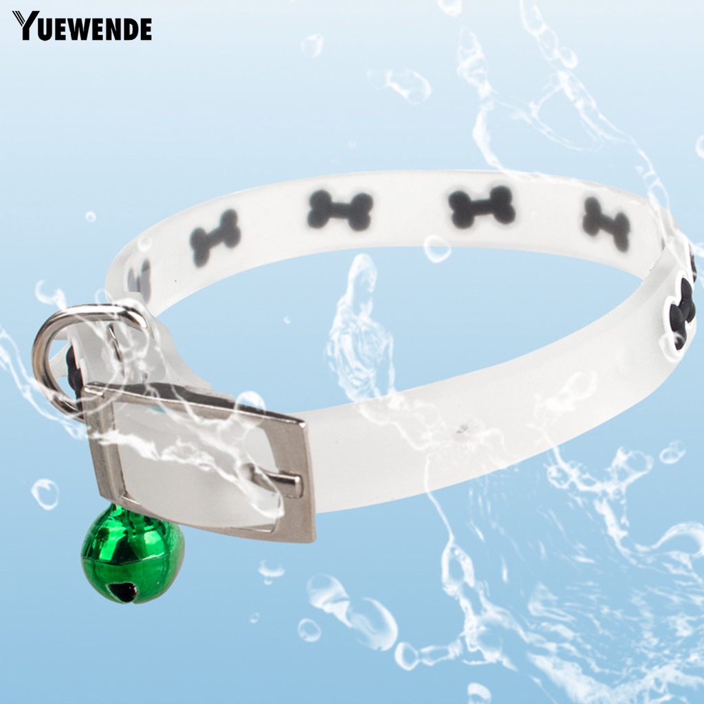 Vòng Cổ YR.T Họa Tiết Hoạt Hình Có Khóa Cài Tùy Chỉnh Thoải Mái Cho Thú Cưng