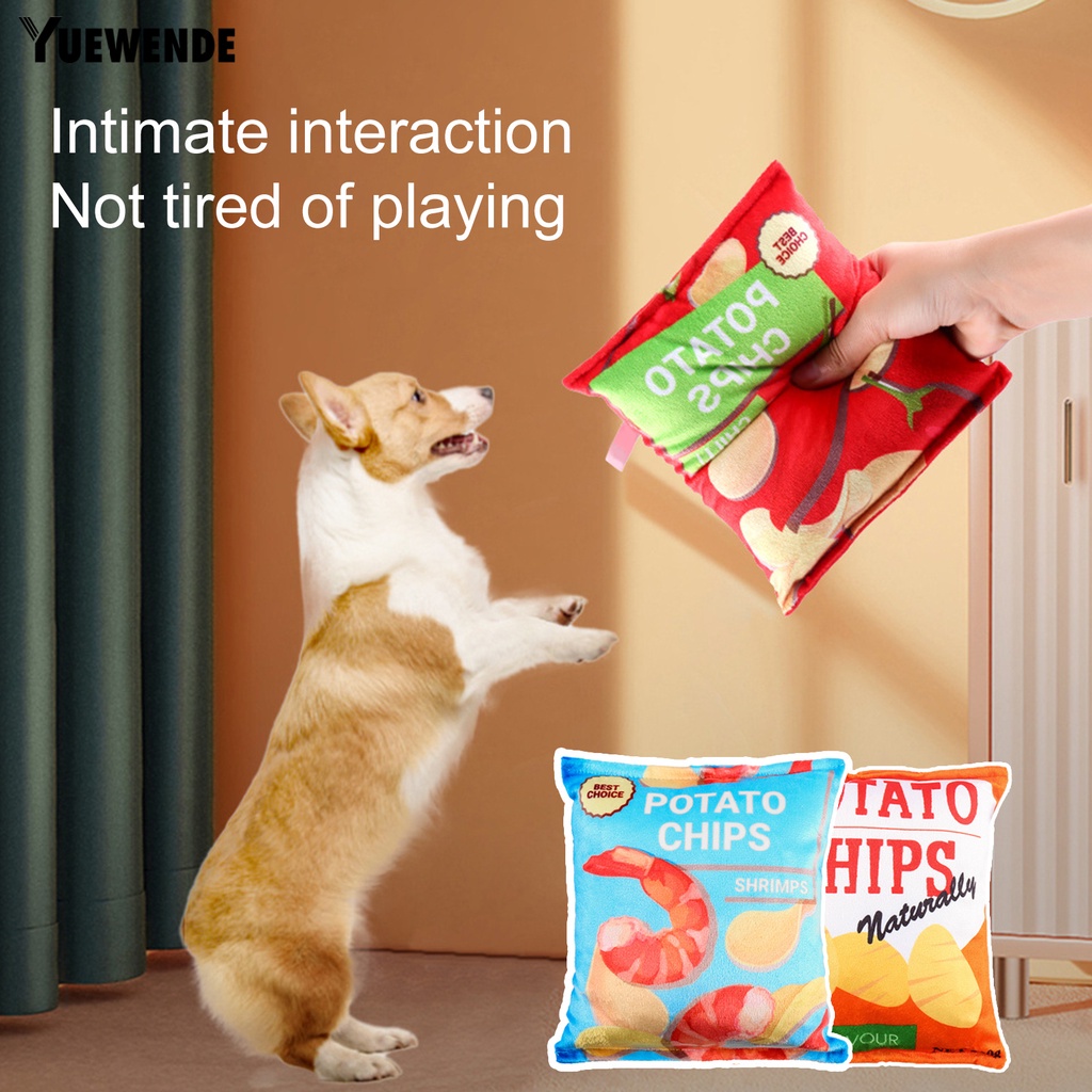 Đồ Chơi Nhồi Bông Hình Trái Cây Mềm Mại Có Âm Thanh Chống Cắn Tương Tác Với Thú Cưng