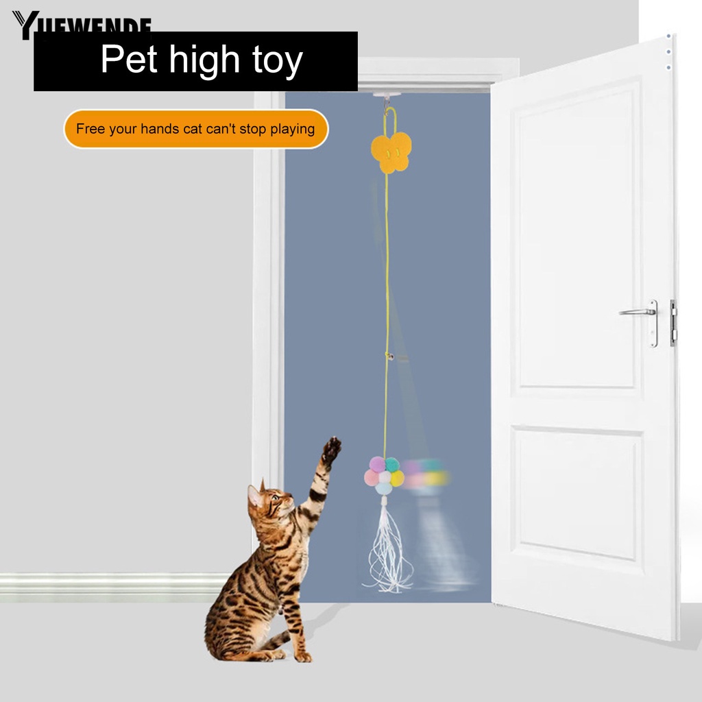 Đồ Chơi Dạng Treo Sáng Tạo Co Giãn Tốt Chống Cắn Cho Mèo Cưng