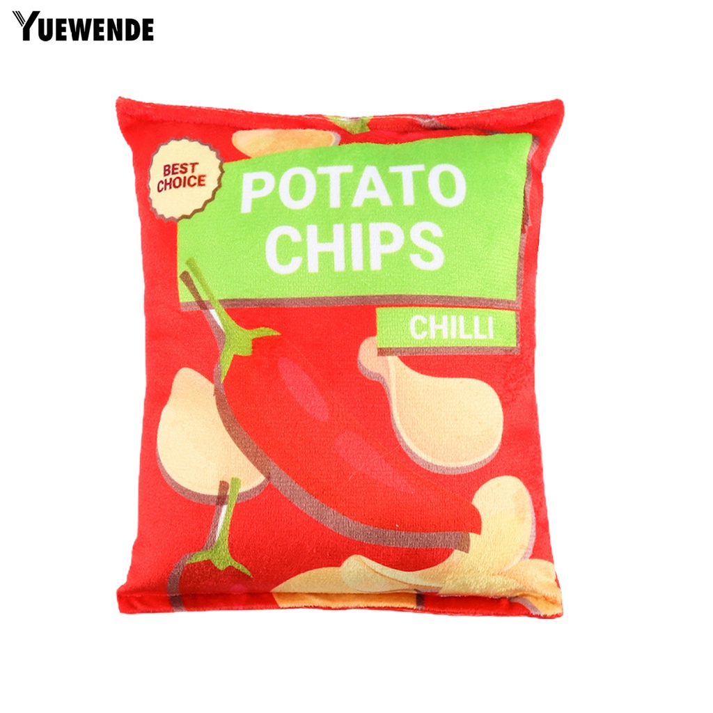 Đồ Chơi Nhồi Bông Hình Trái Cây Mềm Mại Có Âm Thanh Chống Cắn Tương Tác Với Thú Cưng