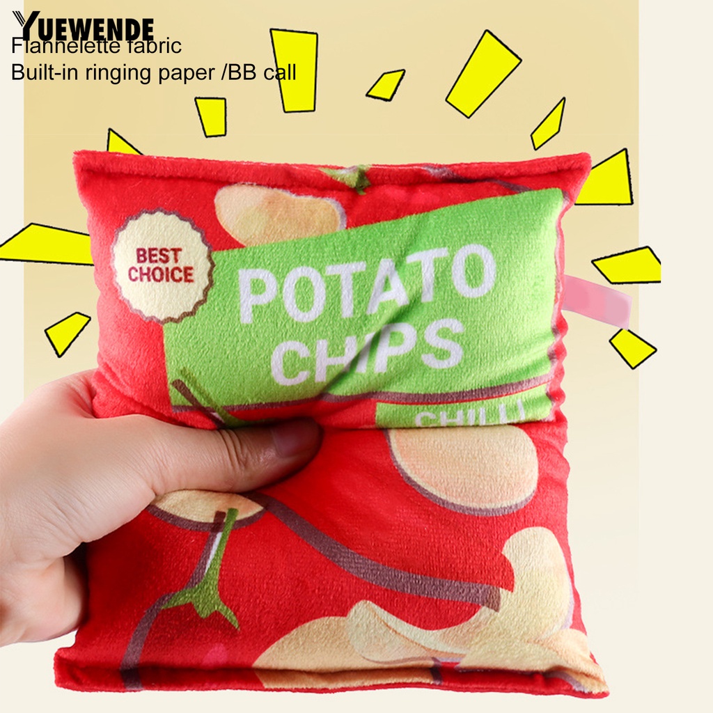 Đồ Chơi Nhồi Bông Hình Trái Cây Mềm Mại Có Âm Thanh Chống Cắn Tương Tác Với Thú Cưng