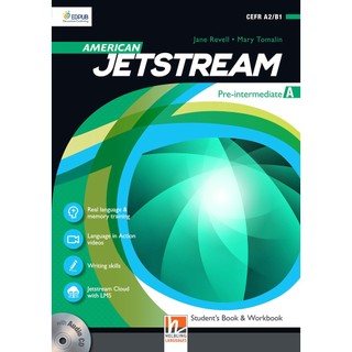 Sách - DTPbooks - American Jetstream Pre-Intermediate A Student's book & Workbook