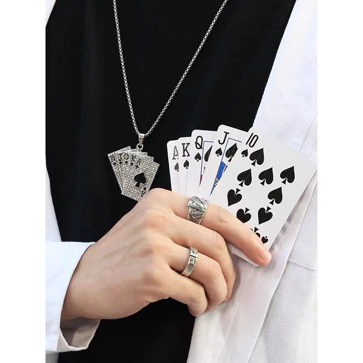 Vòng cổ Mặt Xì Gà Phong Cách Âu Mỹ Cá Tính Cho Nam Và Nữ