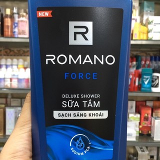 Sữa tắm Romano Force 650g