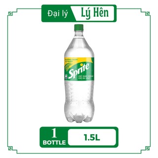 Nước Ngọt Có Gas Sprite Vị Chanh Soft Drink Chai Nhựa PEP 1.5 Lít HSD 26-11-21