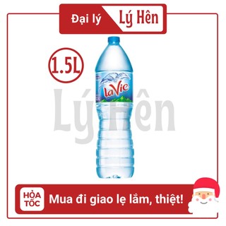 Chai Lẻ Nước Suối Tinh Khiết Đóng Chai Lavie Chai Nhựa 1.5l HSD 01-05-23
