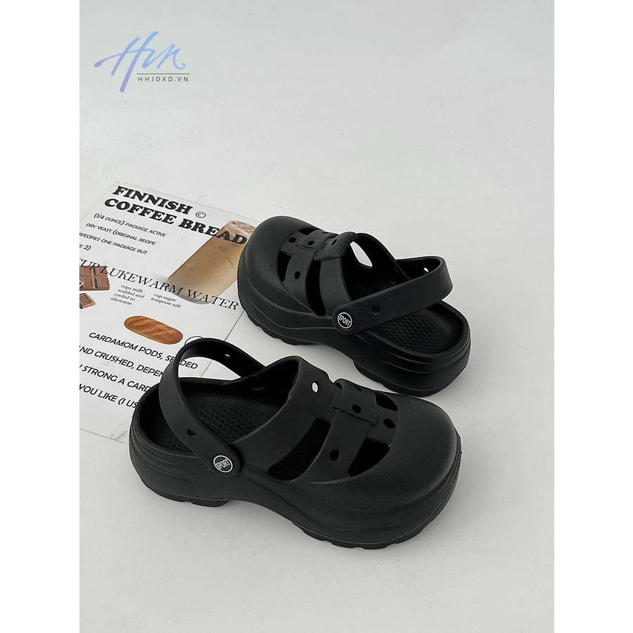 Dép Sandal Đục Lỗ Chống Trượt Dễ Thương Thời Trang Mùa Hè 2023 Cho Bạn Gái