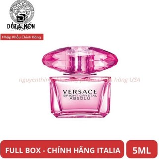 Mini Nước hoa Versace Bright Crystal Absolu 5ml Chính Hãng Italia