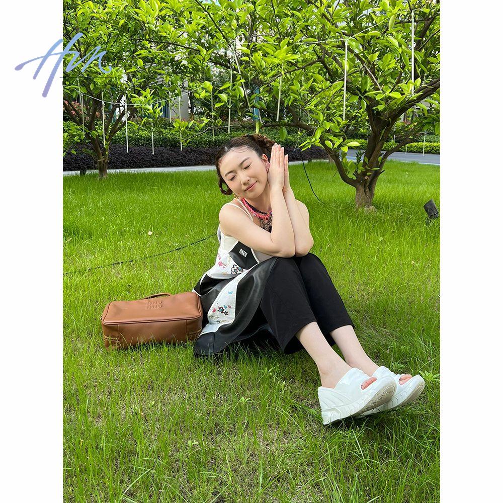 Set Áo Hai Dây + Chân Váy Dài Phong Cách Hepburn Thời Trang Mùa Hè 2023 Mới