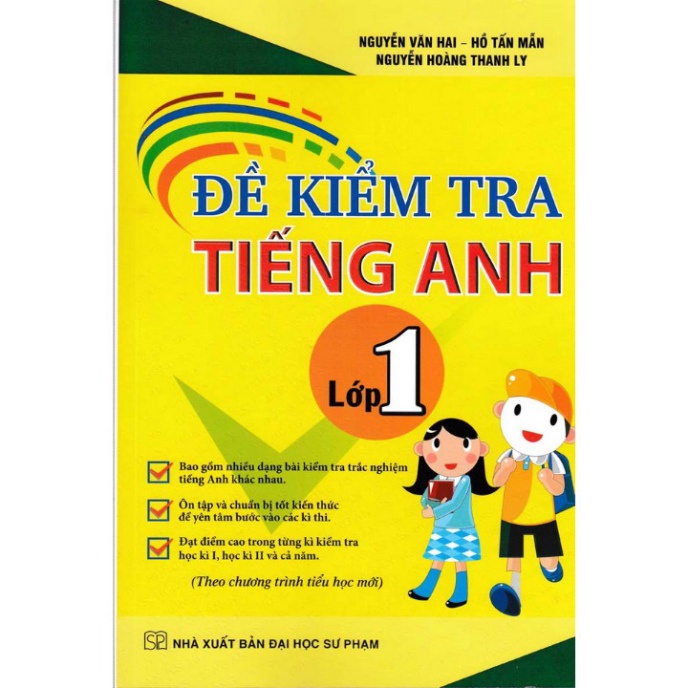 Sách - Đề Kiểm Tra Tiếng Anh Lớp 1 (Theo Chương Trình Tiểu Học Mới) HA