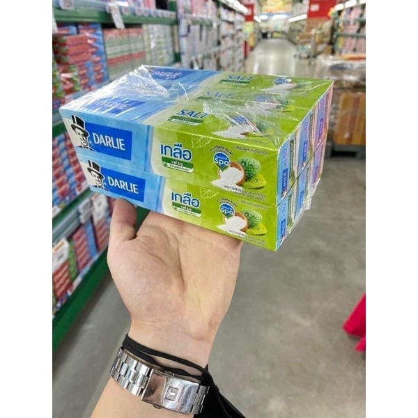 Kem Đánh Răng Ông Già Darlie Thái Lan, Kem Đánh Răng Muối Bạc Hà Và Than Tre Trắng Răng, Giảm Ê Buốt