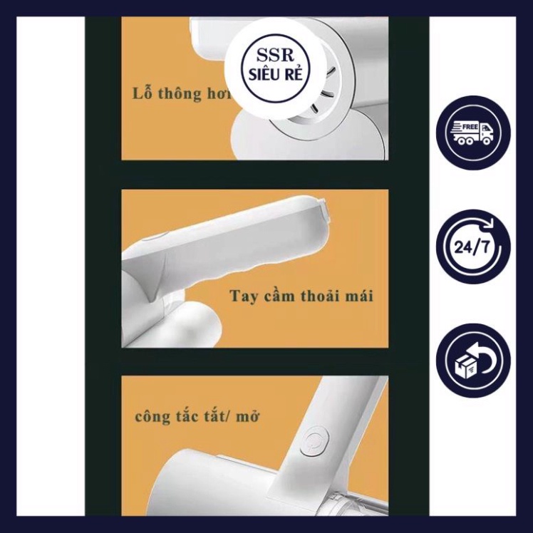 Máy Hút Bụi xách tay Ga Giường,nệm, Sofa Có tia tử ngoại Hút Bụi Nhỏ Mịn hiệu quả (LA139188) | BigBuy360 - bigbuy360.vn