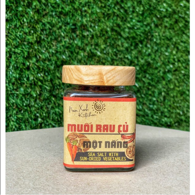 Nam Xanh Muối Rau Củ Một Nắng Sea Salt With Sun And Dried Vegetables 70G (180G)