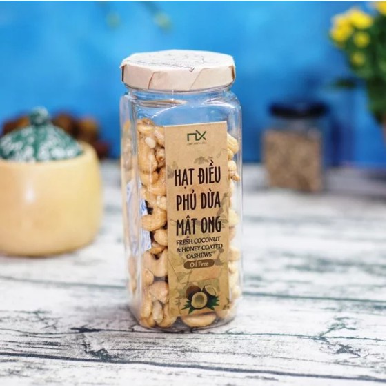 Nam Xanh Hạt Điều Phủ Dừa Mật Ong Cashew Nuts Coconut Honey