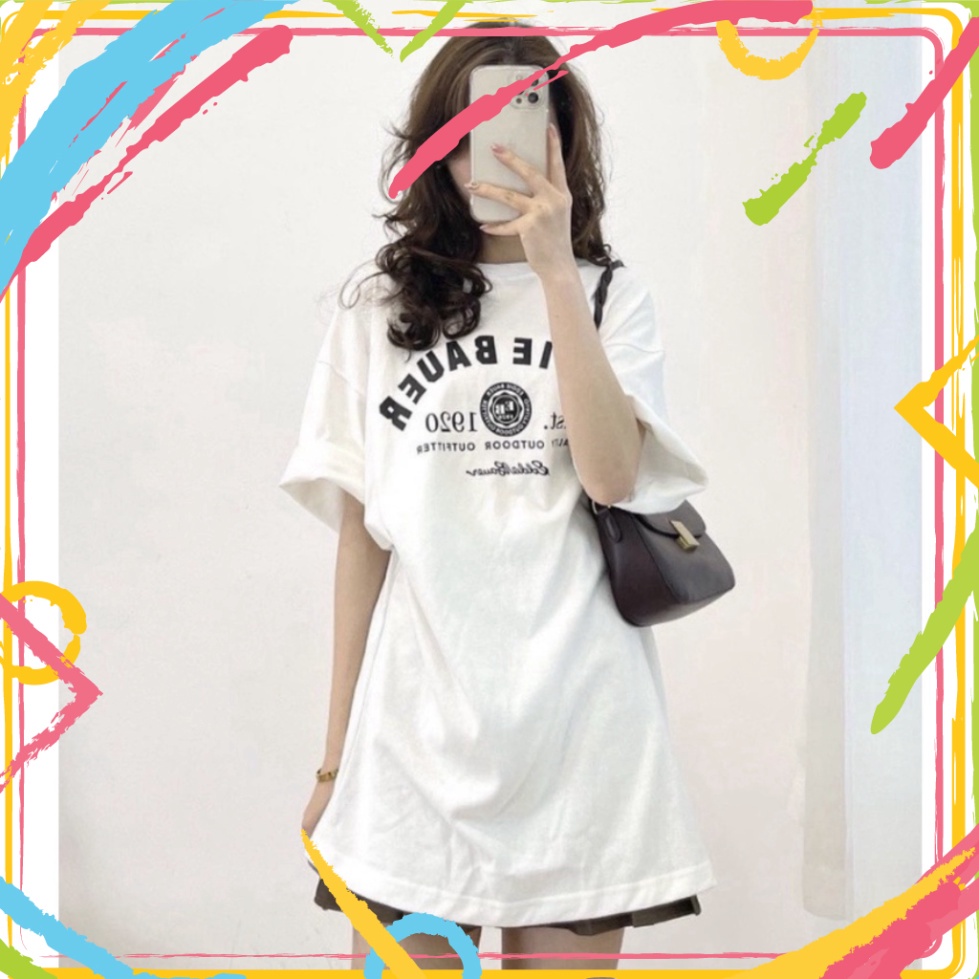 Áo Thun Nữ MLB Chữ B chất Cotton Khô In Lụa Full LoGo chữ B ♥️ Mẫu mới Unisex MimiShop