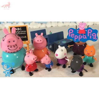 Nhà biệt thự đẹp của peppa pig / nhà búp bê play / bộ sưu tập heo peppa / quà tặng đồ chơi giảm giá