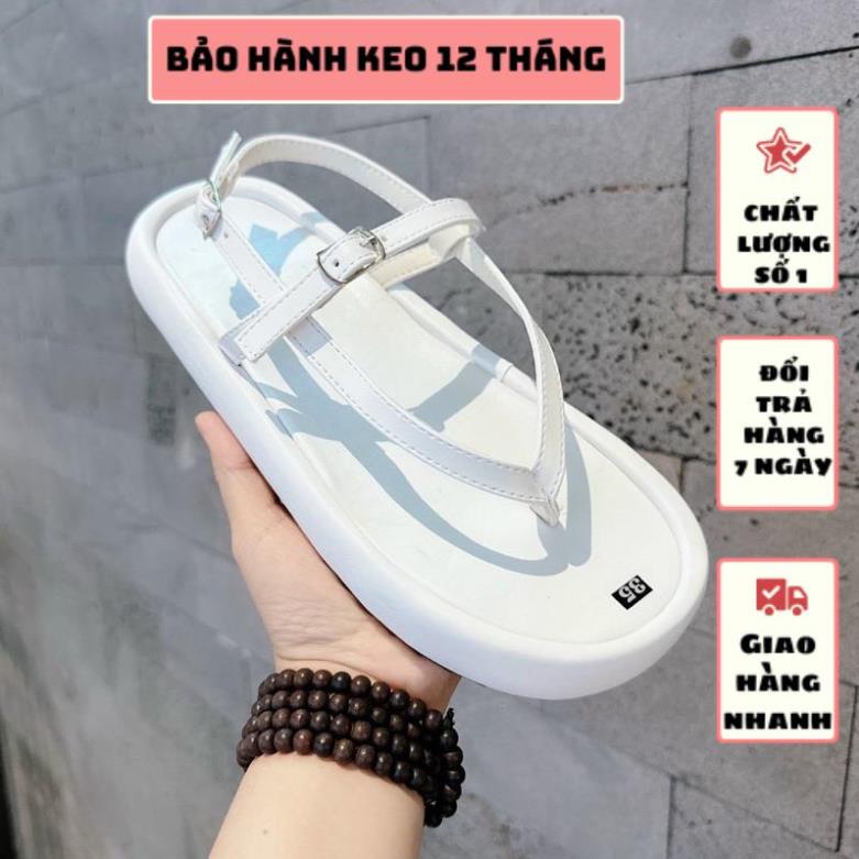 GIÀY SANDAL XỎ NGÓN ĐẾ 2 PHÂN BỌC DA SIÊU XINH