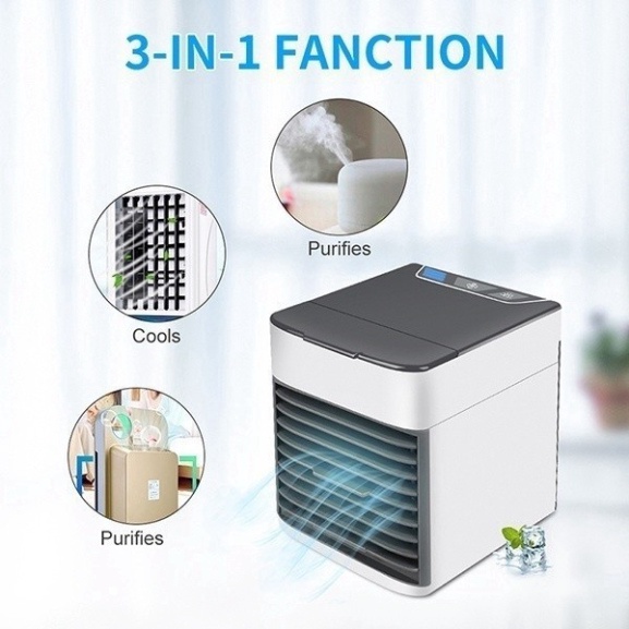 Quạt điều hòa Mini Nhật Bản _ Quạt điều hòa Hơi Nước động cơ mạnh chạy êm sạc usb