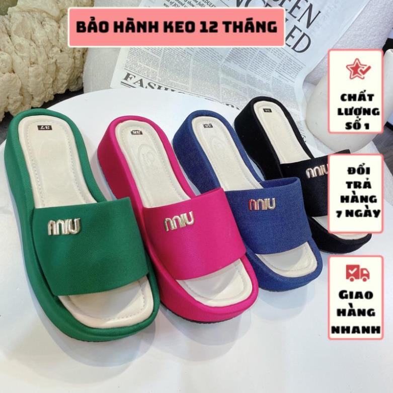 #HàngMớiVề - DÉP BẢNG NGANG KHOÁ MIU ĐẾ BÁNH MÌ 5 PHÂN