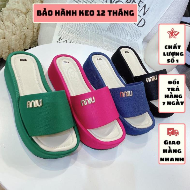 #HàngMớiVề - DÉP BẢNG NGANG KHOÁ MIU ĐẾ BÁNH MÌ 5 PHÂN