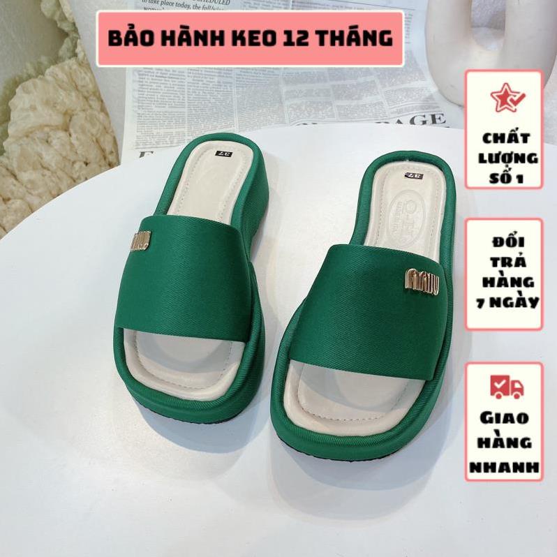 #HàngMớiVề - DÉP BẢNG NGANG KHOÁ MIU ĐẾ BÁNH MÌ 5 PHÂN