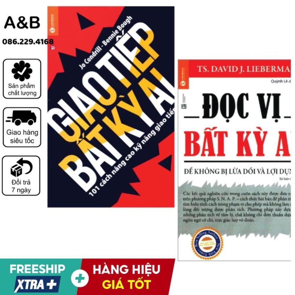 📚 Combo Nghệ Thuật Giao Tiếp: Giao Tiếp Bất Kỳ Ai + Đọc Vị Bất Kỳ Ai | Thanh lý - Xả Kho