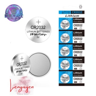 Vỉ 5 viên pin cmos 3v lithinum cr2032