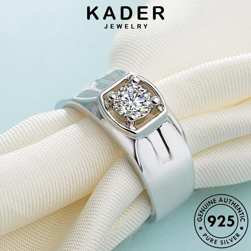 Kader JEWELRY Vàng Nam Nguyên Bản Moissanite Bạc 925 Nhẫn Kim Cương Độc Đoán R1669