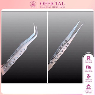 Nhíp lỗ thẳng và nhíp lỗ cong