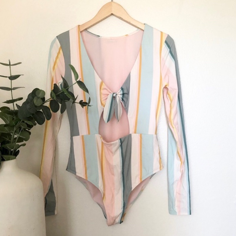 Bộ bơi 1 mảnh dài tay BILLABONG xuất dư tag 89$